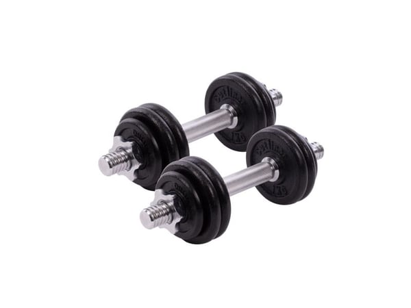 Outliner 15Kg Cast Iron Dumbbell Set