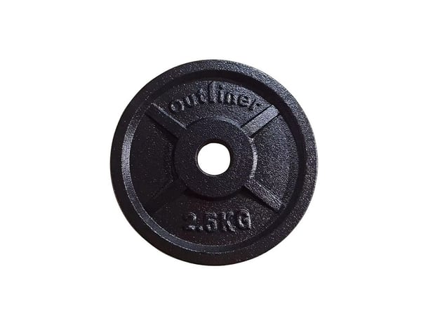 Outliner 25Kg Cast Iron Plate With Two Hand Grips