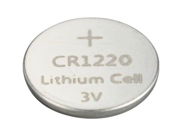 VOLTCRAFT CR 1220 knappcellebatteri 3 V 40 mAh litium VC-16107970, 5 stk