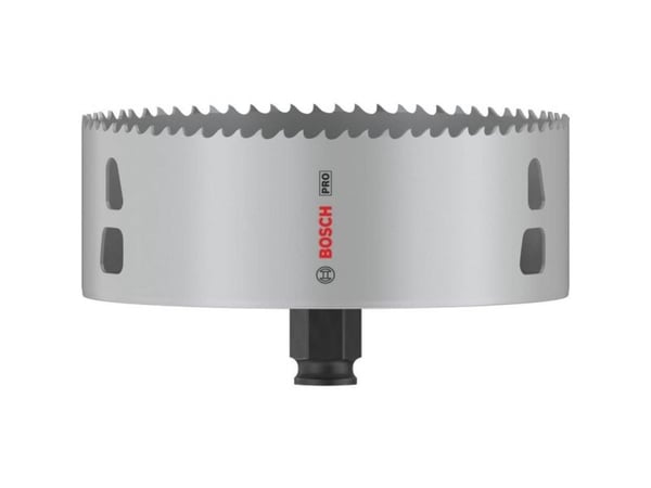 Bosch PRO Multi Material PC Plus, Single, Borr, Gipsvägg, Metall, Icke-järnmetaller, Plast, Mjuka träslag, Svart, Grå, Koboltstål, Kobalt-legerat h...