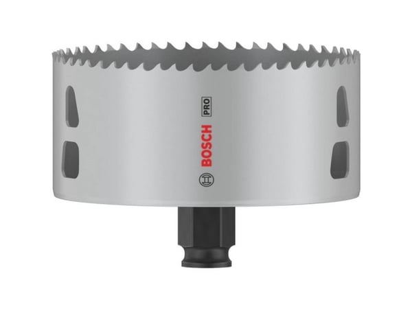 Bosch PRO Multi Material PC Plus, Single, Borr, Gipsvägg, Metall, Icke-järnmetaller, Plast, Mjuka träslag, Svart, Grå, Koboltstål, Kobalt-legerat h...