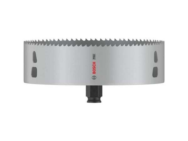 Bosch PRO Multi Material PC Plus, enkelt, bor, gips, metall, ikke-jernholdig metall, plast, mykt treverk, svart, grå, koboltlegert høyhastighetsstå...