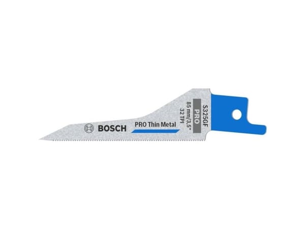 BOSCH TOOL BRESH PRO THIN METAL S325GF 1,25 x 7 x 85mm /5stk.