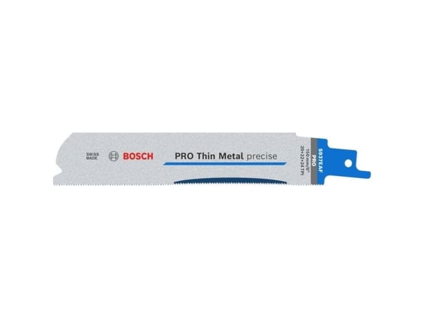 BOSCH sagblad S PRO S937EAF 1,1 x 25 x 150 mm /5 stk