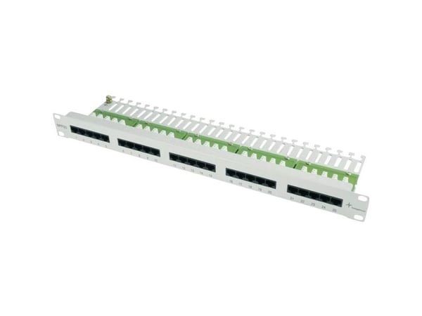 Telegärtner liitäntäpaneeli 48.26cm (19") ISDN/Tel 1HE MPPI25-H