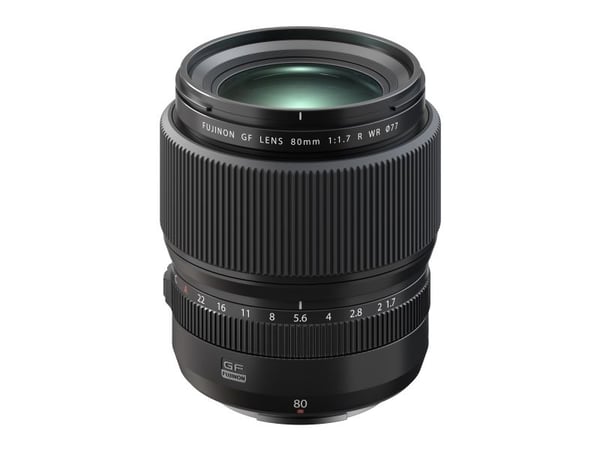 Fujifilm FUJINON GF80mmF1.7 R WR, standard objektiv, 12/9