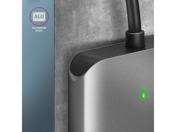 Axagon CRE-S3 External card reader USB-A 3.2 Gen 1 3-slot & lun SD/microSD/CF, CF, MMC, MMC Mobile, MicroSD (TransFlash), MicroSDHC, MicroSDXC, SD,...