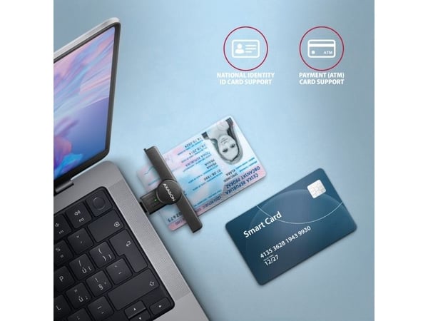 CRE-SMPC Henkilökortinlukija PocketReader USB-C