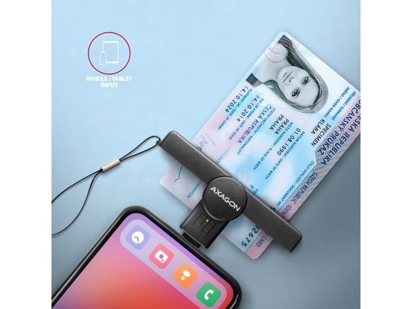 CRE-SMPC Henkilökortinlukija PocketReader USB-C
