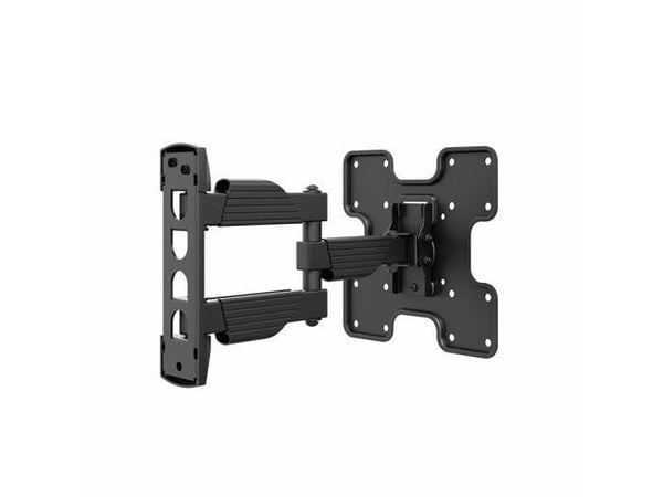 HAGOR BrackIT S-II - Monteringssett (fullt bevegelig veggfeste) - for flatpanel - svart - skjermstørrelse: 32"-43"