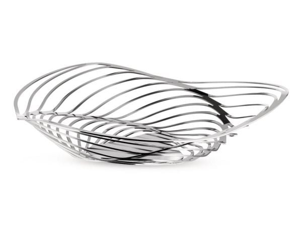 Alessi Trinity fruktskål 33cm rustfritt stål ACO03