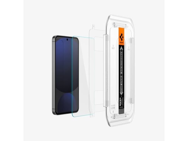 Spigen GLAS.tR EZ Fit, Samsung, Galaxy S24 FE, Støtsikker, Ripebestandig, Gjennomsiktig, 1 stk