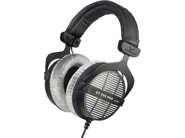 beyerdynamic DT 990 PRO – Kuulokkeet – täysikokoiset – langalliset – 3,5 mm:n liitin – hopeanharmaa