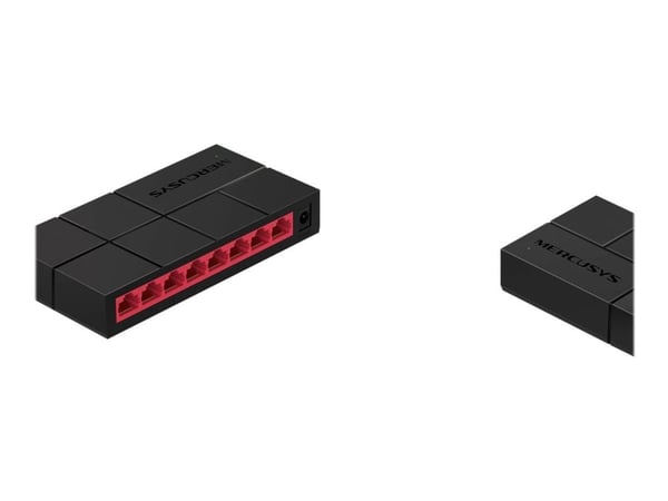 Splitter TP-Link Switch|MERCUSYS|MS108G|Skrivebord/sokkel|8x10Base-T / 100Base-TX / 1000Base-T|MS108G