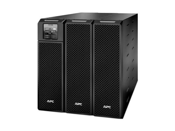 APC Smart-UPS SRT 8000VA - UPS (rackmonterbar/ekstern) - AC 230 V - 8000 watt - 8000 VA - Ethernet 10/100, USB - utgangskontakter: 14 - 6U - svart