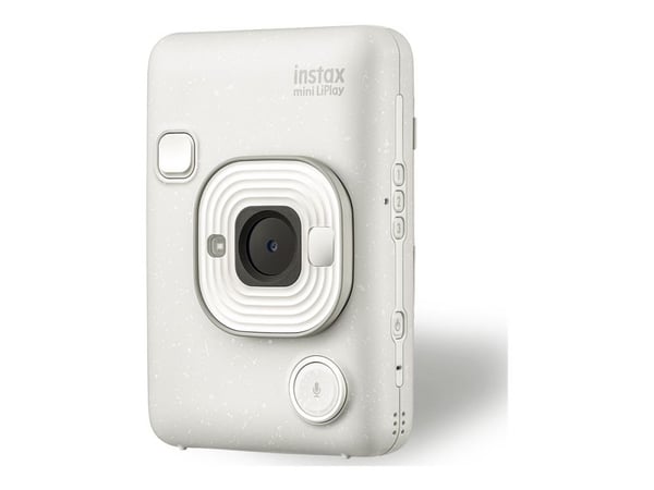 Fujifilm Instax Mini LiPlay - Digitalkamera - kompakt med øyeblikkelig bildeskriver - Bluetooth - misty white