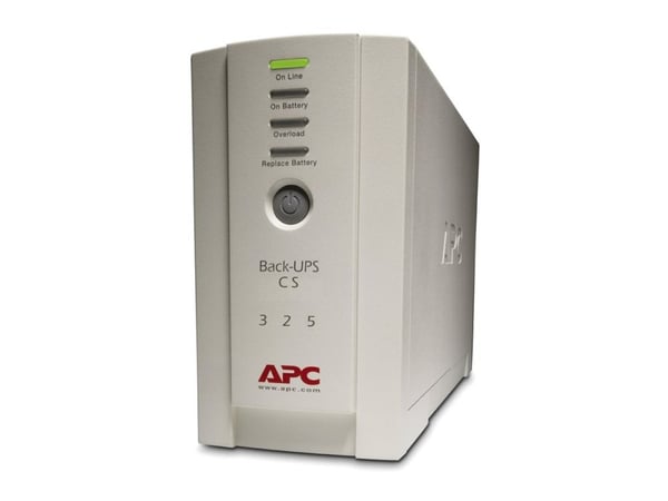 APC Back-UPS CS 325 - UPS - AC 230 V - 210 watt - 350 VA - utgangskontakter: 4 - beige