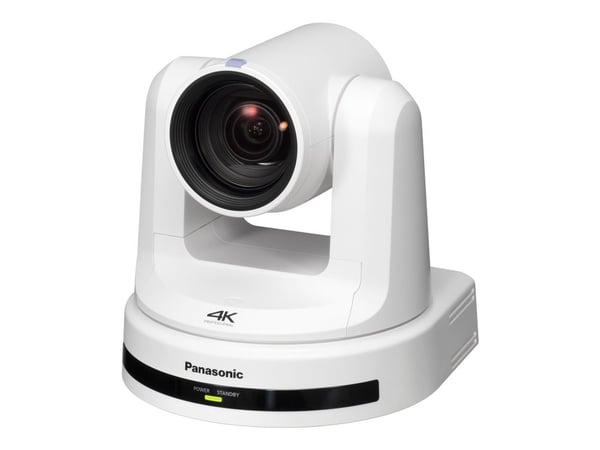 Panasonic AW-UE20 - Konferansekamera - PTZ - farge - 8,46 MP - 3840 x 2160 - motorisert - 1400 TVL - lyd - HDMI, 3G-SDI - LAN - USB - MJPEG, H.264,...