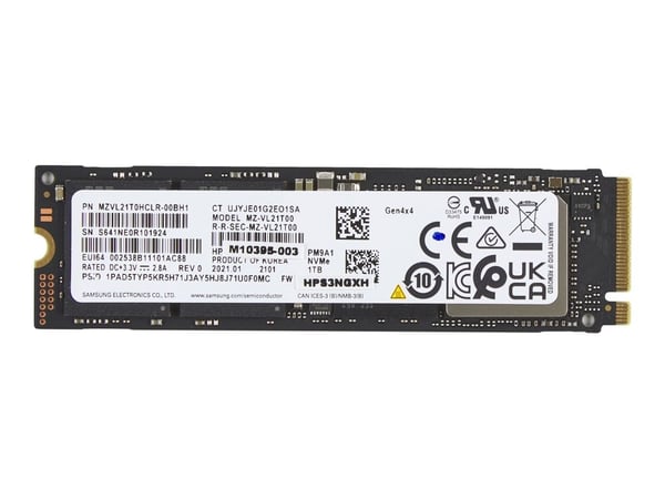 HP - SSD - 1 TB - intern - M.2 2280 - PCIe 4.0 x4 (NVMe) - for Elite x360; EliteBook 1040 G11, 630 G11, 64X G11, 66X G11, 83X G11, 84X G11, 86X G11