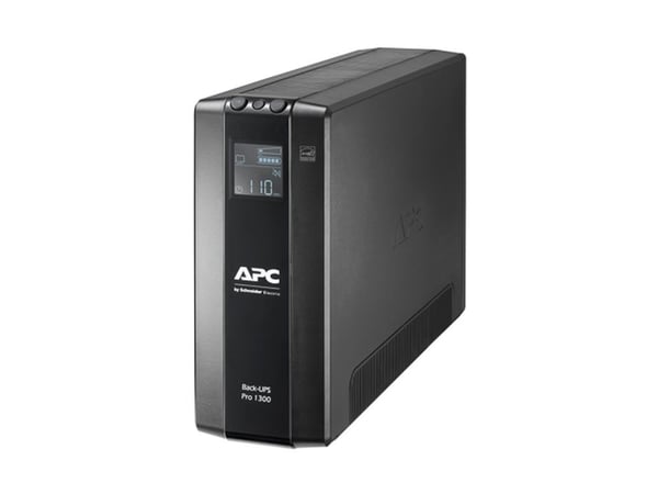 APC Back-UPS Pro BR1300MI - UPS - AC 230 V - 780 watt - 1300 VA - USB - utgangskontakter: 8 - svart