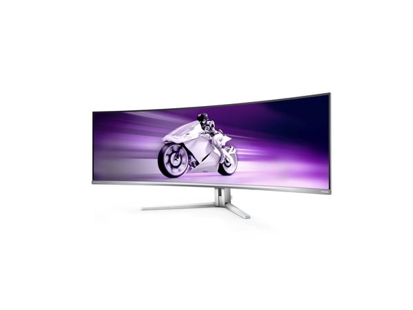 Philips Evnia 8000 49M2C8900L - OLED-skjerm - gaming - kurvet - 49" (48.9" synlig) - 5120 x 1440 Dual Quad HD @ 144 Hz - 1000 cd/m² - 1000000:1 - D...