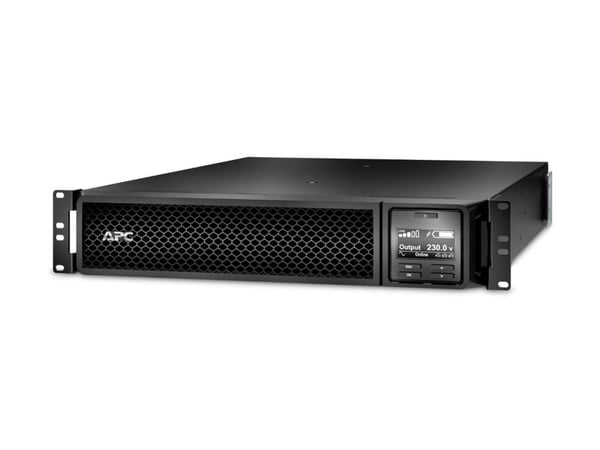 APC Smart-UPS SRT 1000VA RM - UPS (kan monteres i rack) - AC 230 V - 1000 watt - 1000 VA - RS-232, USB, Ethernet 10/100 - utgangskontakter: 6 - PFC...