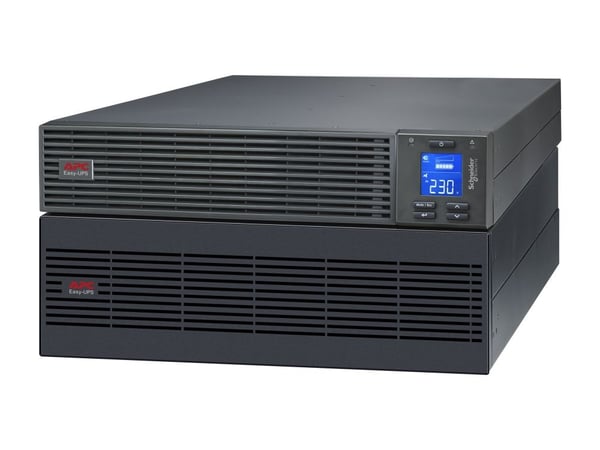 APC Easy UPS SRV SRV6KRIL - UPS (kan monteres i rack) - AC 220-240 V - 6000 watt - 6000 VA - enkeltfase - USB, RS-232 - utgangskontakter: 1 - 2U - ...
