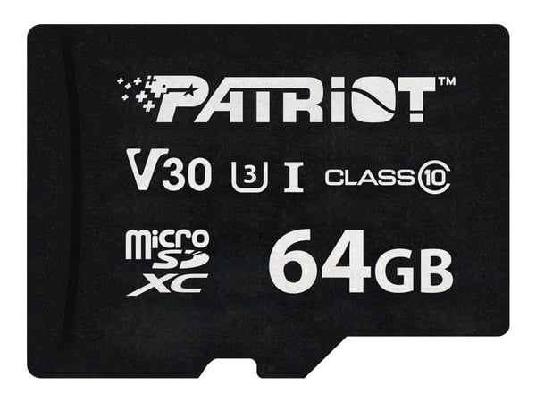 Patriot VX Series - Flashminnekort - 64 GB - UHS-I U3 / Class10 - microSDXC UHS-I U3