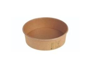Salatskål Naturesse 500ml Ø150xH30mm Pap/PLA Brun,6 pk x 50 stk/krt