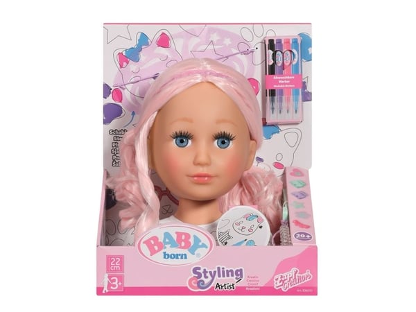 BABY born Sister Styling Artist Head