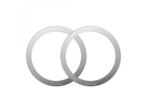 Baseus Halo magnetisk ring för telefon, MagSafe (silver)