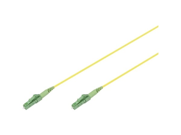 DIGITUS - Koblingskabel - LC/APC-enkeltmodus (hann) til LC/APC-enkeltmodus (hann) - 15 m - 2 mm - fiberoptisk - simpleks - 9 / 125 micron - OS2 - m...