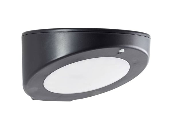 Brilliant Bardum G96924/06 LED utendørs vegglampe med bevegelsessensor 3 W LED (RGB) svart