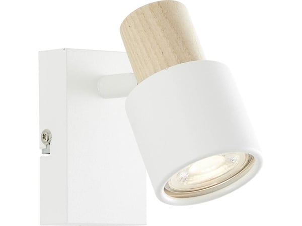 Brilliant Pini 10145/75 vegglampe GU10 hvit, tre