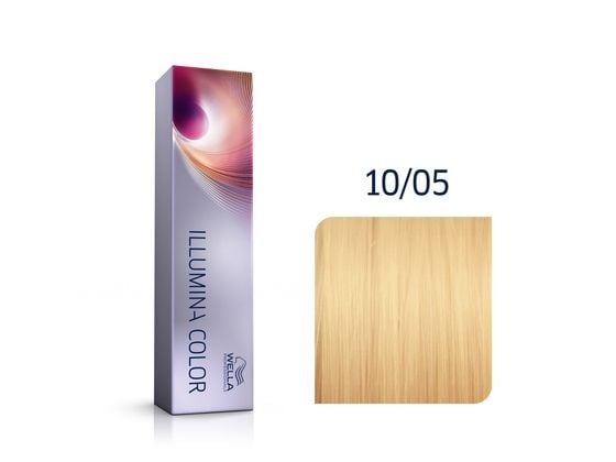 Wella Illumina Color, Blond, 10/05, Kvinna, 60 ml, Alla hår, Färgbevarande, Skyddande, Shine