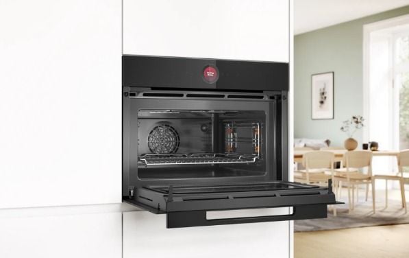 Bosch Serie 8 CMG9241B1, Medium, Elektrisk ovn, 45 l, 900 W, 45 l, 30 - 230 °C