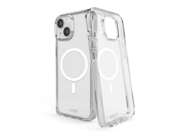 SBS Light Mag, Etui, Apple, iPhone 14, iPhone 13, 15,5 cm (6.1"), Gjennomsiktig