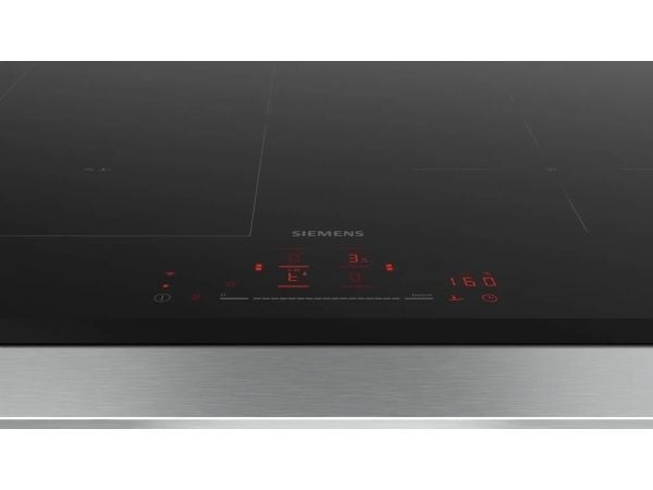 Siemens iQ500 ED751HSC1E - Induksjonskomfyrtopp - 4 plater - Nisje - bredde: 56 cm - dybde: 49 cm - fasett - svart