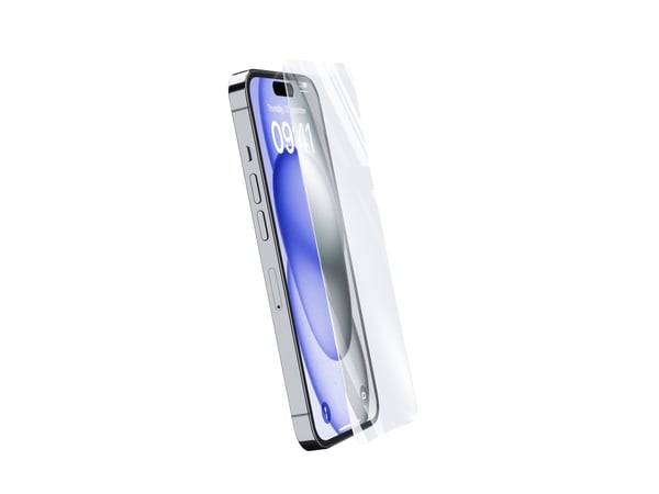 Cellularline 8018080467585, Apple, iPhone 15 Plus, iPhone 15 Pro Max, Vern mot blått lys, Ripebestandig, Sjokkresistent, Gjennomsiktig, 1 stykker