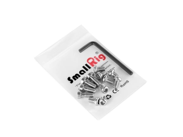 SmallRig 1713, Festeskrue, Sølv, Rustfritt stål, 1/4-20", 45 g, 13 stykker