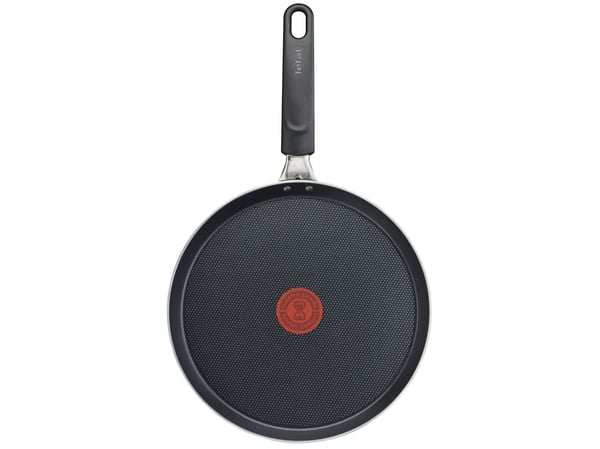 Tefal Easy Cook & Clean B55509, Rund, Crêpepanne, Svart, Titan, Aluminium, 1 stykker