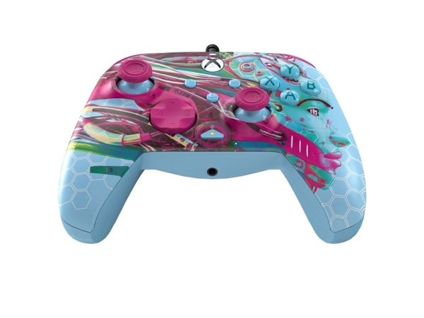 PDP REMATCH GLOW Advanced, Gamepad, PC, Xbox One, Xbox Series S, Xbox Series X, D-pute, Menyknapp, Del-knapp, View button, Analog/digital, Koblet m...