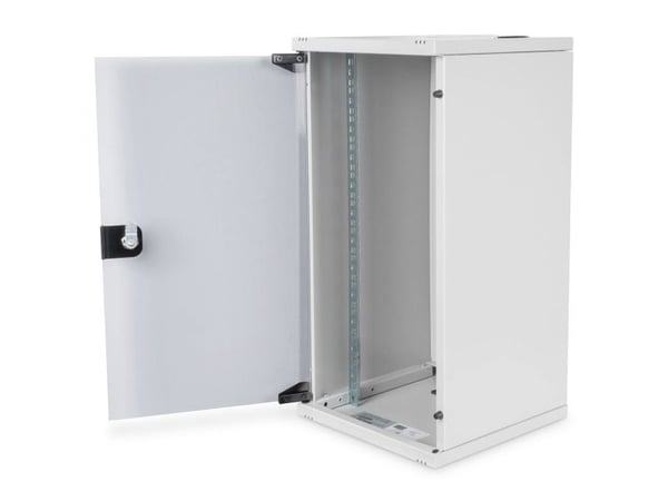 ROLINE 10 tuuman seinäkotelo 12 U 312x300 LxS harmaa - Seinäkotelo (26.21.0026)