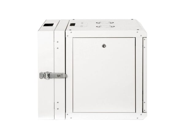 ROLINE 26.21.0011, Veggmonterbar hylle, 9U, 50 kg, Nøkkellås, Rack skinner, 28 kg