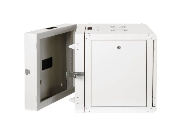ROLINE 26.21.0011, Veggmonterbar hylle, 9U, 50 kg, Nøkkellås, Rack skinner, 28 kg