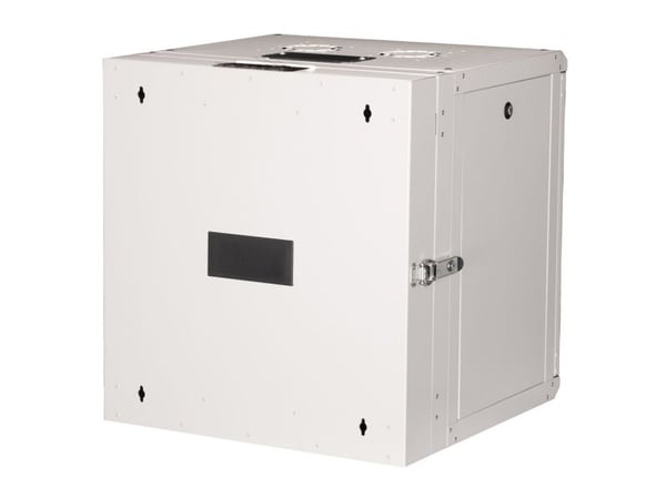 ROLINE 26.21.0012, Veggmonterbar hylle, 12U, 50 kg, Nøkkellås, Rack skinner, 34,9 kg