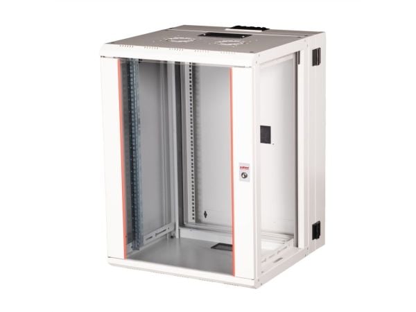 ROLINE 26.21.0013, Veggmonterbar hylle, 16U, 50 kg, Nøkkellås, Rack skinner, 44,2 kg