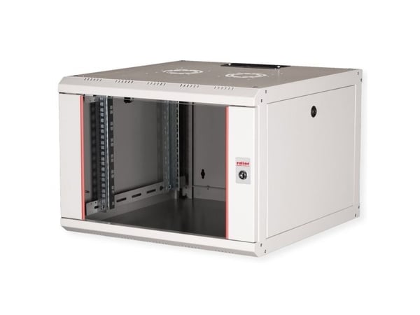 ROLINE 19 tums vägghölje Pro 7 U 600x600 WxD grå - Vägghölje (26.21.0001)