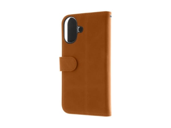 Insmat 650-3292, Avattava kotelo, Apple, iPhone 16, 15,5 cm (6.1"), Ruskea