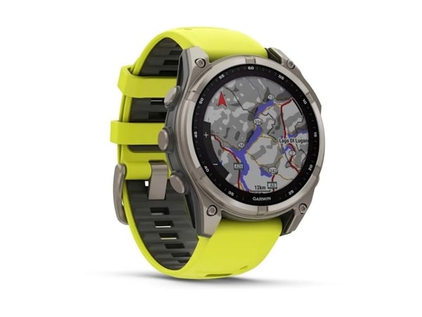 Garmin fenix 8, 3,3 cm (1,3"), berøringsskjerm, 32 GB, Wi-Fi, GPS (satellitt), 80 g